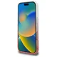 Guess dėklas iPhone 16 Pro telefonui IML Glitter Gradient MagSafe, rožinis