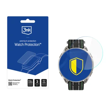 Hibridinis apsauginis stiklas 3mk Watch Protection Amazfit Cheetah 2 Ultra, 3 vnt.