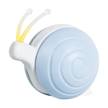 Interaktyvus kačių žaislas Cheerble Wicked Snail, mėlynas