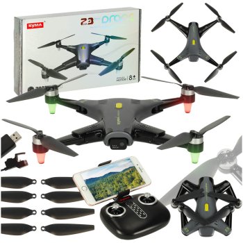 Syma Z3PRO RC dronas su Wi-Fi kamera, juodas