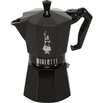 Bialetti Moka Exclusive 6TZ kavinukas, juodas