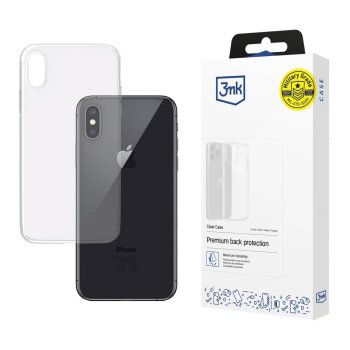 Skaidrus dėklas 3mk Clear Case, skirtas iPhone X