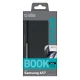 SBS Wallet Smooth atverčiamasis dėklas Samsung Galaxy A57, juodas