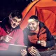 LED antkakčio žibintuvėlis su judesio jutikliu ir 15 švietimo režimų