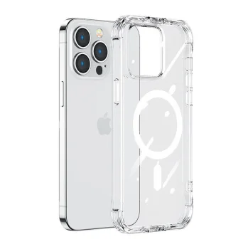 Joyroom JR-14H6 skaidrus magnetinis dėklas iPhone 14 Pro