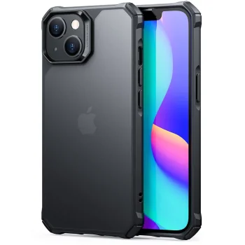 ESR dėklas iPhone 14 Plus telefonui Air Armor, matinė juoda