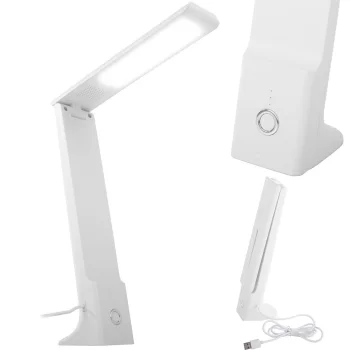 Stalinis LED šviestuvas USB, 3 šviesos spalvos, 3W