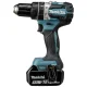 Akumuliatorinis smūginis gręžtuvas-suktuvas Makita DHP484RTJ 18V 2x 5.0Ah