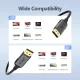 Tech-Protect UltraBoost DisplayPort 1.4 laidas 4K 60Hz 2m, juodas