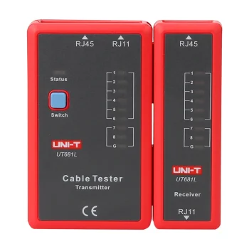 Tinklo kabelių testeris UNI-T UT681L RJ45 RJ11