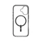 ZAGG Santa Cruz Snap MagSafe dėklas, skirtas Apple iPhone 16, juodas