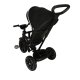 Triratukas-vežimėlis Ikonka TRIKE FIX Elite 2-in-1, juodas