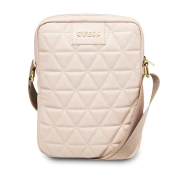 Guess Quilted krepšys planšetiniams kompiuteriams iki 10", rožinis