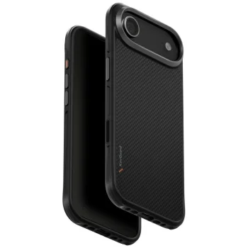 Uniq Keva Magclick dėklas, skirtas iPhone 17 Air, juodas