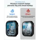 Dėklas Spigen Thin Fit 360, skirtas Apple Watch 44mm, juodas