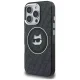 Karl Lagerfeld IML Choupette Head Logo MagSafe dėklas iPhone 16 Pro Max, juodas
