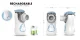 Nešiojamas tinklelinis inhaliatorius Feellife Air Kids 146362, mėlynas