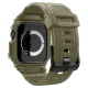 Spigen Rugged Armor Pro dirželis Apple Watch 10 (46mm) laikrodžiui, žalias