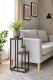 Plant Stand 2-Tier Metal Flower Pot Holder Rack Industrial Loft Style ModernHome ME-ATS13