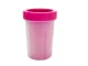Silicone Dog Paw Cleaner for Dogs and Cats, Portable Paw Washer Cup, Large XL, Pink