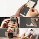 Ringke Wallet Slide Grip MagSafe dėklas kortelėms, juodas