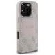Guess 4G Circle Classic Logo MagSafe dėklas iPhone 16 Pro, rožinis
