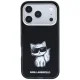 Karl Lagerfeld IML Choupette Body Sketch MagSafe dėklas iPhone 17/18 Pro Max, juodas