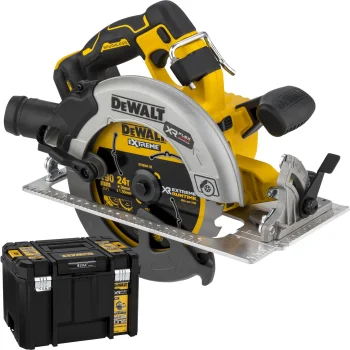 Akumuliatorinis rankinis diskinis pjūklas DeWalt DCS573NT-XJ, 18V, 190 mm