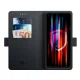 3mk Wallet Case for Oppo A78 4G, Black