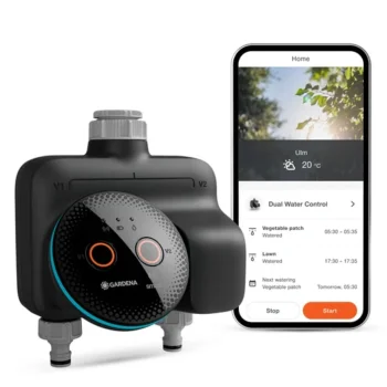 Laistymo valdymo įrenginys Gardena smart Dual Water Control, juodas