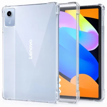 Dėklas Lenovo Idea Tab / K11 Gen. 2 11.0 Tech-Protect FlexAir, skaidrus