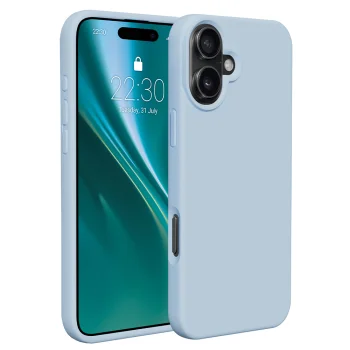 Etteri Silicone Case dėklas, skirtas iPhone 16 Plus 6.7", šviesiai mėlynas