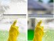 Window Cleaning Squeegee with Microfiber, Adjustable 160cm 2in1