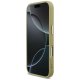 Guess Fixed Glitter Big 4G Metal Frame dėklas iPhone 17 Pro, auksinis