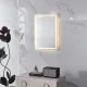 ModernHome LED vonios veidrodis 50x70 cm su jutikliniu jungikliu
