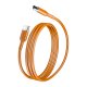 Puro ICON USB-C to USB-C laidas, 1.5 m, oranžinis