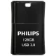 USB atmintinė Philips Pico Edition 128 GB USB 3.0, juoda