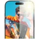 „PanzerGlass Armor Anti-Reflective“ stiklas „iPhone 17 / 16 Pro“ su „EasyAligner“