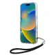 Karl Lagerfeld dėklas iPhone 16 telefonui IML Zebra Pattern & Cord, juodas