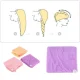 Microfiber Hair Towel Hat Turban Spa Cap, Pink