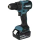 Akumuliatorinis smūginis gręžtuvas-suktuvas Makita DHP490RFX3 18V (2x 3.0 Ah, priedai)