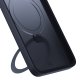 3MK Smoke Case Mag&Stand dėklas, skirtas iPhone 13 Pro Max, juodas
