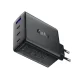 Sieninis įkroviklis Acefast A94 GaN2 3x USB-C / USB-A PD 100W, juodas
