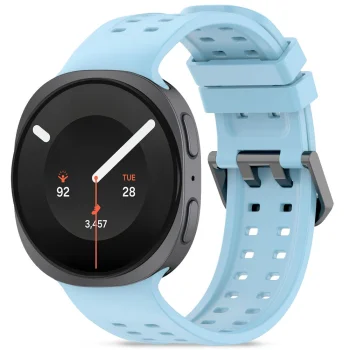 Tech-Protect Silicone Air dirželis Samsung Galaxy Watch (40/44/46 mm), mėlynas