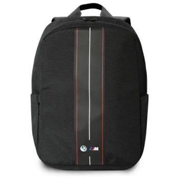 BMW Nylon Red Stripe kuprinė nešiojamam kompiuteriui iki 16", juoda