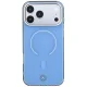 Dėklas Mercedes iPhone 18 Pro Max / 17 Pro Max Double Layer MagSafe, mėlynas