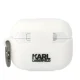 Karl Lagerfeld Silicone Karl & Choupette AirPods Pro dėklas, Baltas