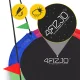 Sūpynės gandro lizdas 4FIZJO XL, 110 cm, įvairiaspalvės