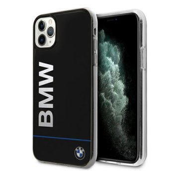 BMW Signature dėklas iPhone 11 Pro telefonui, juodas