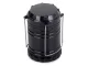 Foldable LED camping lantern, portable tent light, black